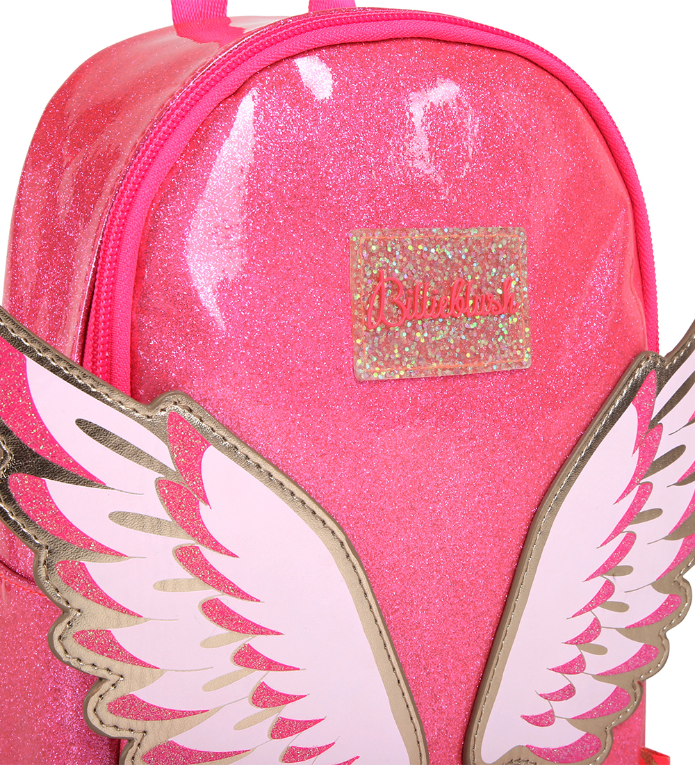 Billieblush Backpack M Wings - Pink/Glitter