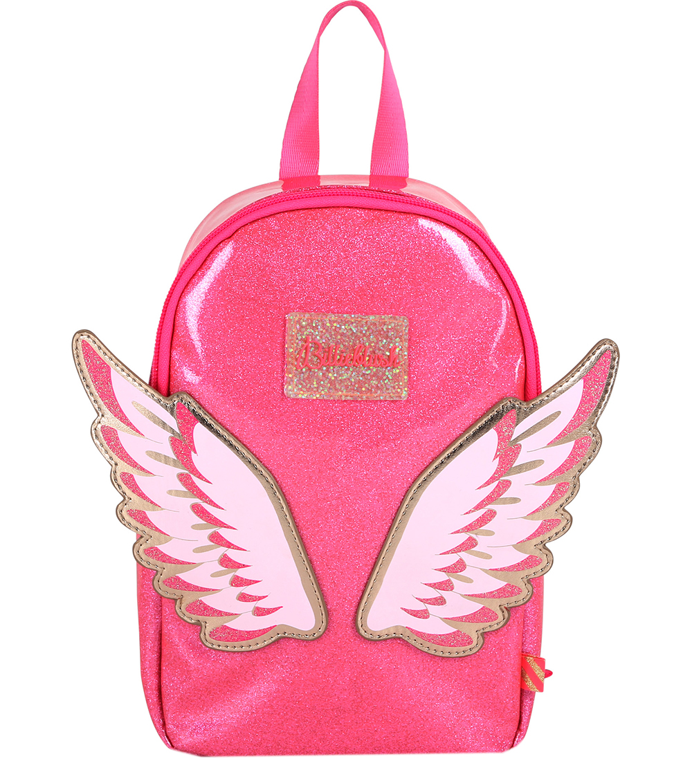 Billieblush Backpack M Wings - Pink/Glitter