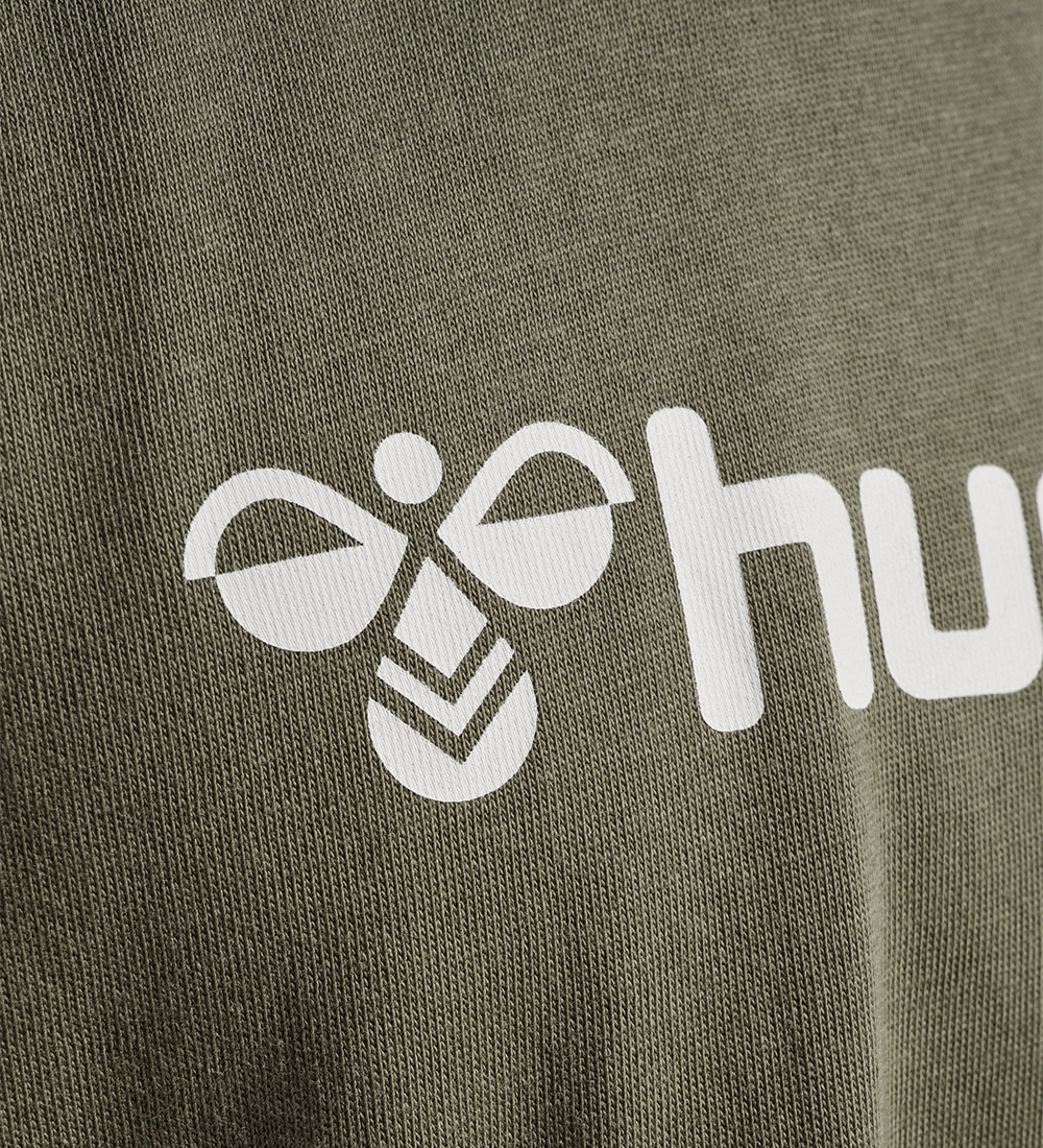 Hummel Stuttbuxur/Stuttermabolur - hmlNovet - Dusty Olive