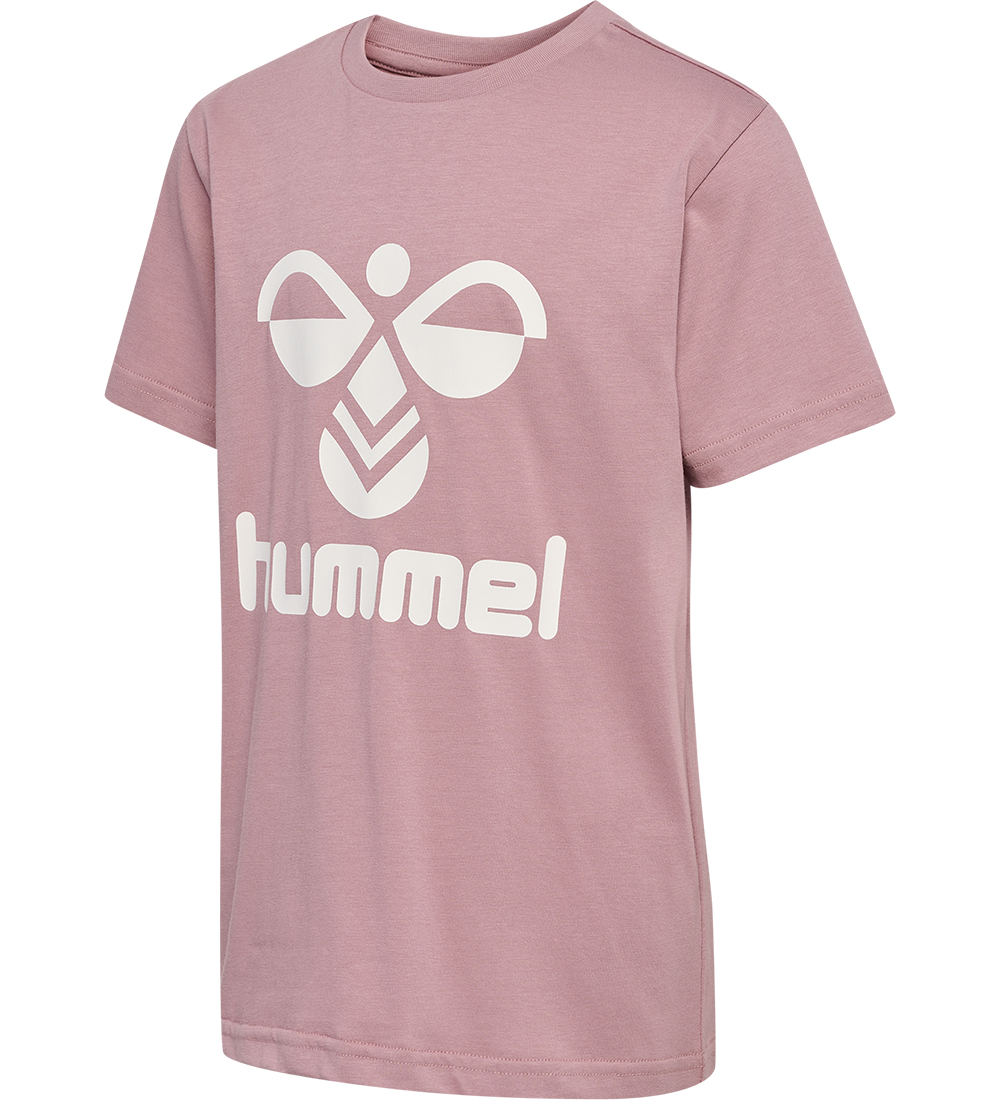 Hummel Stuttermabolur - HmlTres - Woodrose
