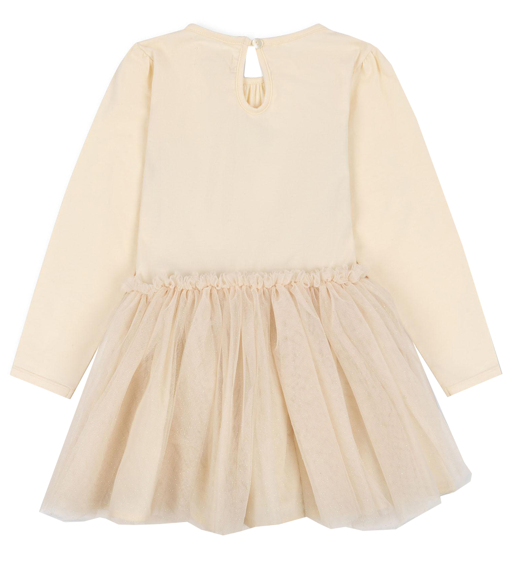 Konges Sløjd Bodykleid L/Æ - Fairy Ballerina - Buttercreme-Glitz