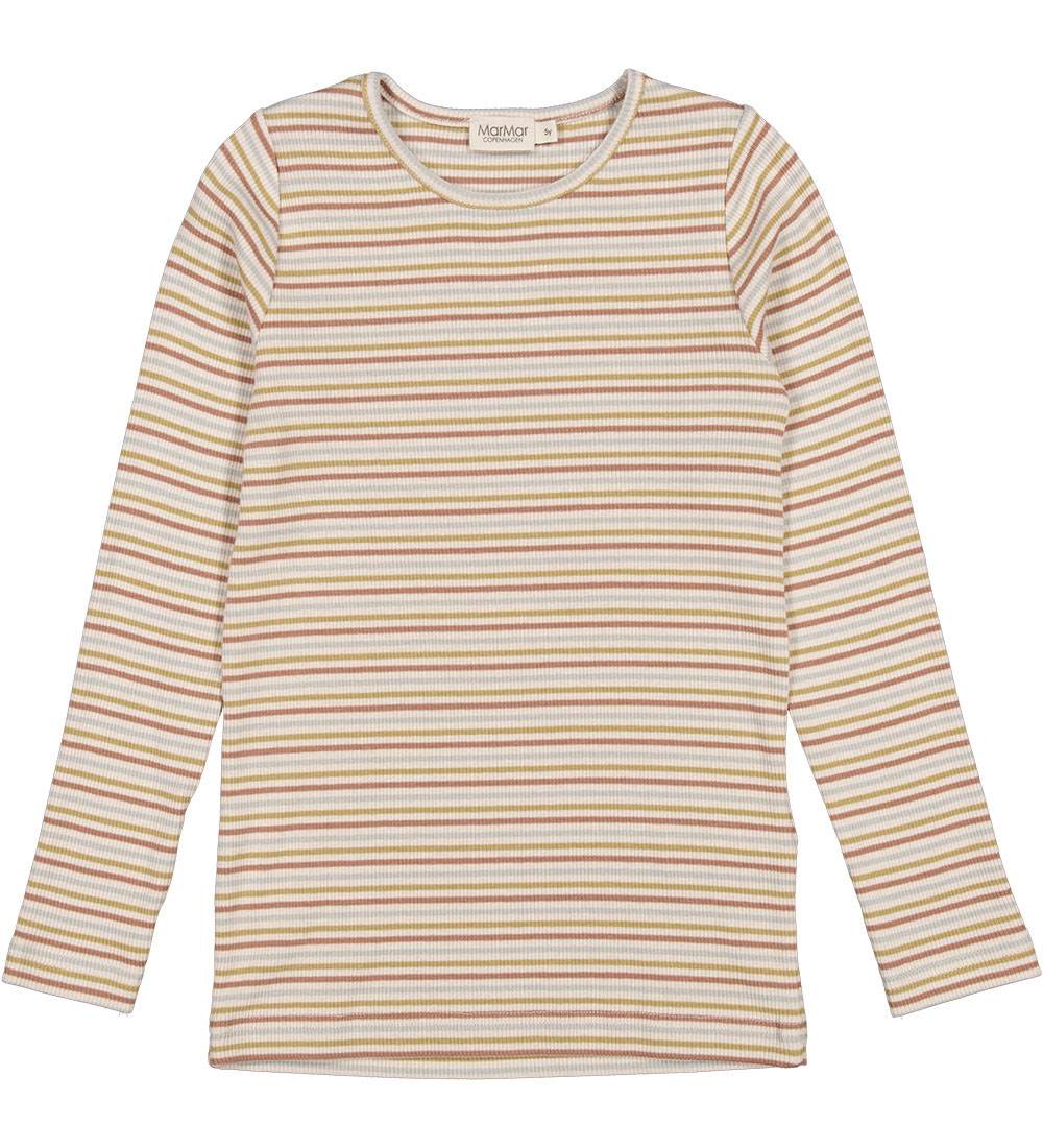 MarMar Blouse - Rib - Tani - Antumn Stripe Mix