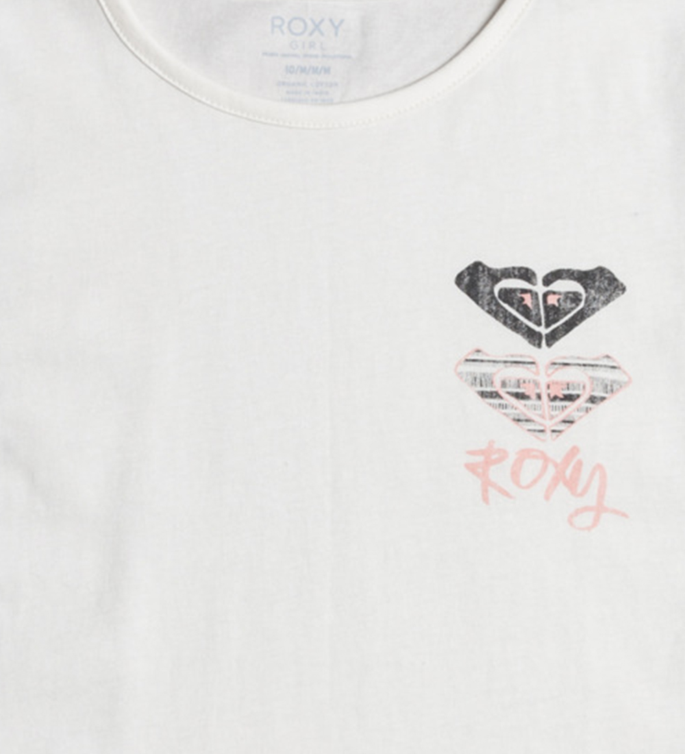 Roxy T-shirt - Day Duck Night - A - Egret w.