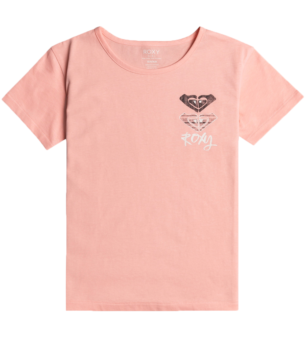 Roxy T-shirt - Day Duck Night - A - Candlelight Peach