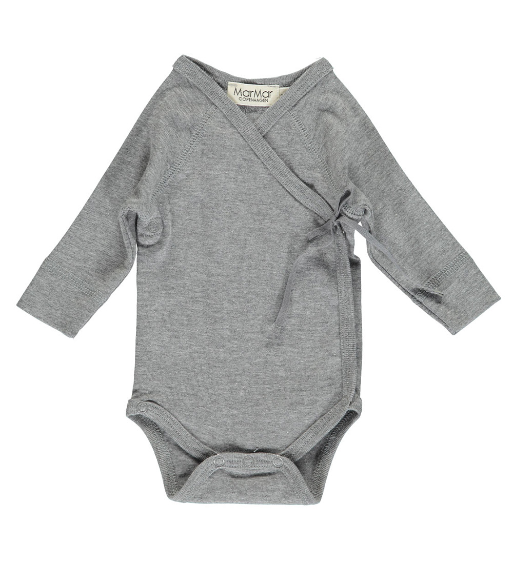MarMar Bodysuit L/æ - Modal - Belita - Grey Melange