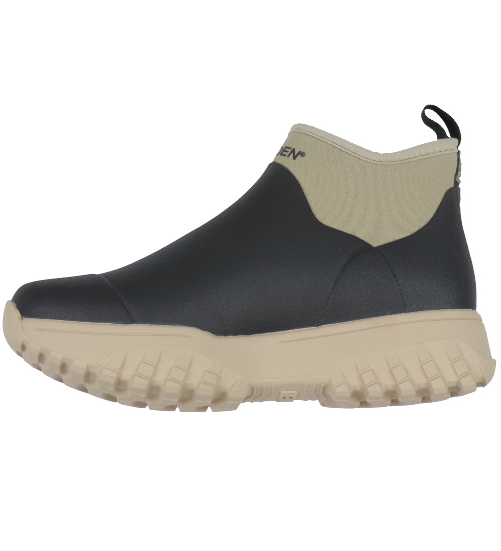 Woden Rubber Boots - Irene Waterproof - Black/Coffee Cream