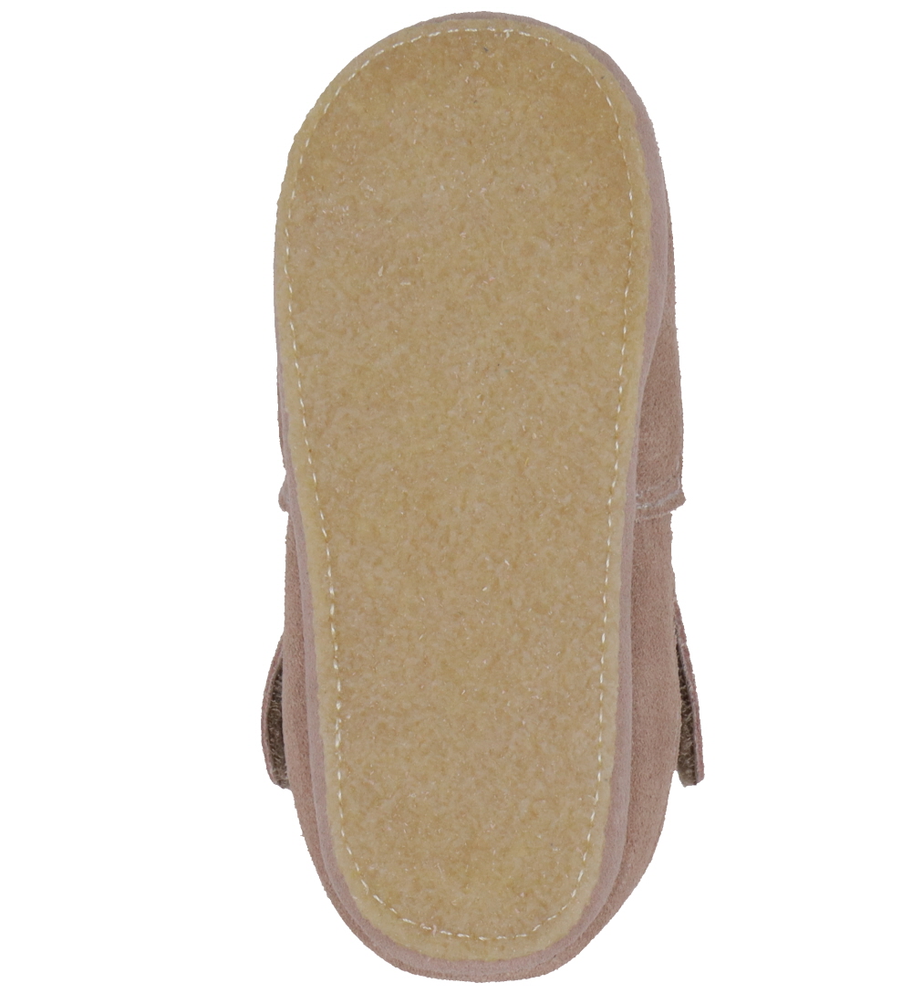 Wheat Soft Sole Leather Shoes - Pixi - Dusty Rouge