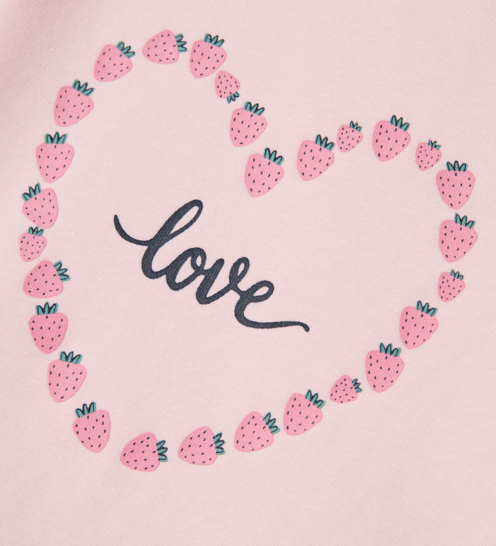 Name It T-shirt - NbfVubie - Parfait Pink m. Jordgubbar