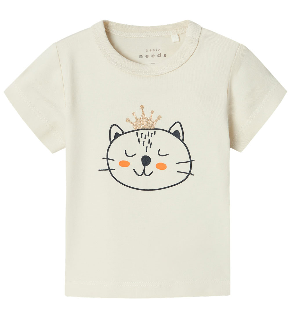 Name It T-shirt - NbfVubie - Jet Stream w. Cat