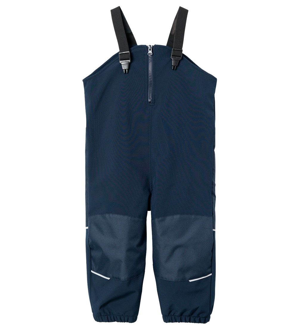 Name It Softshell buxur M. Flís/Beisli - NmnAlfa08 - Dark Safír