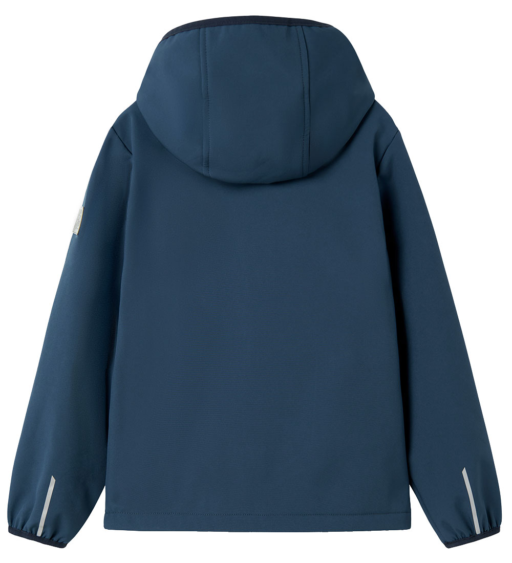 Name It Softshell-coating m. Fleece - NkmMalta05 - Dark Denim