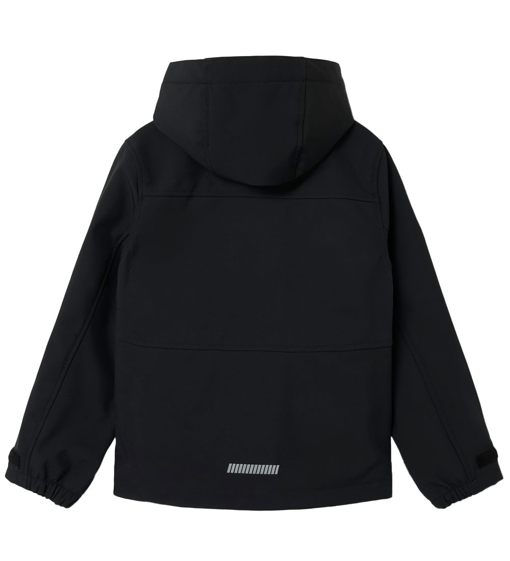 Name It Softshell Jacket w. Fleece - Noos - NknAlfa08 - Black