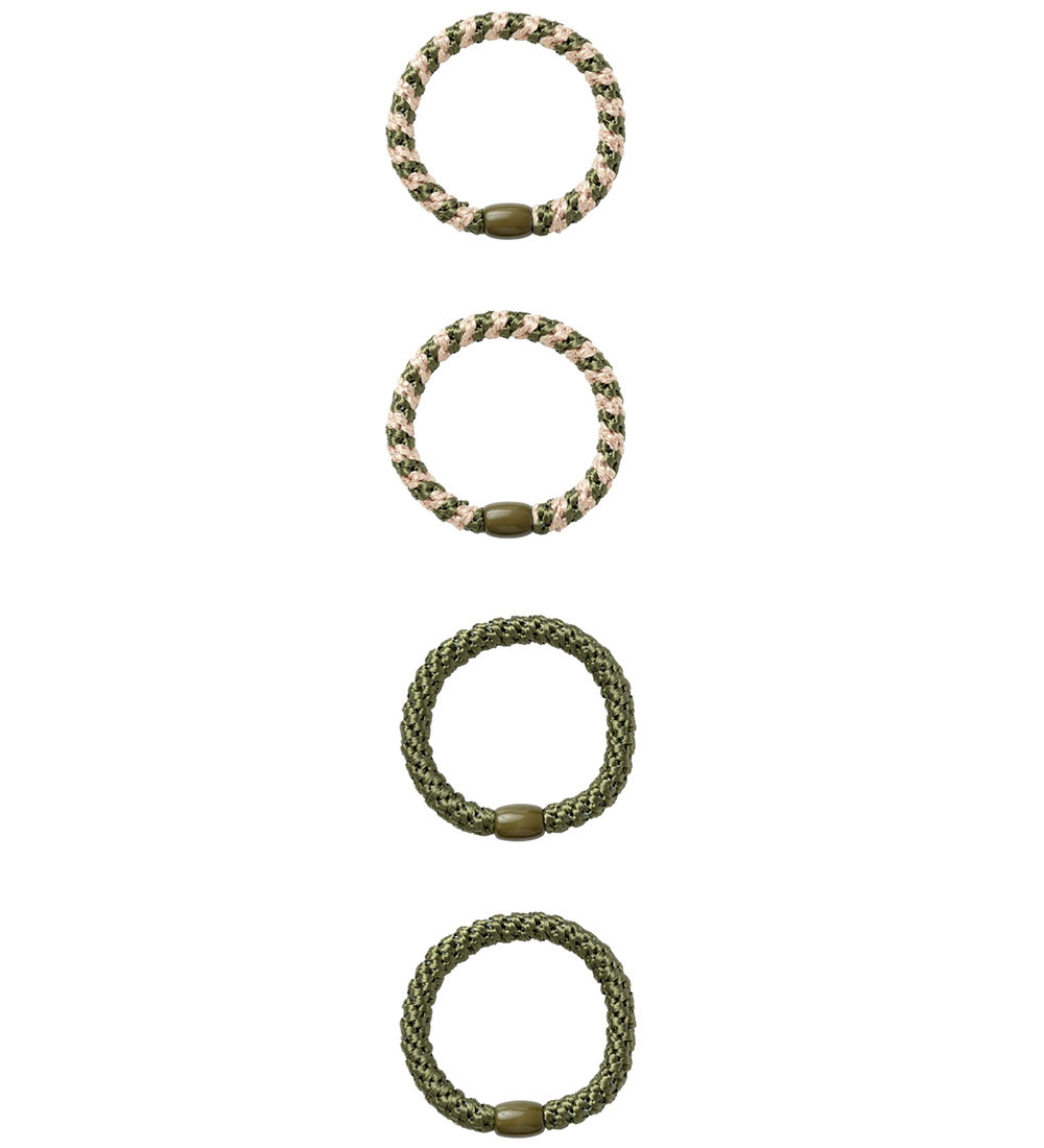 Name It Elastic Hair Bands - NkfAcc-Arise - 4-Pack - Mulled Basi