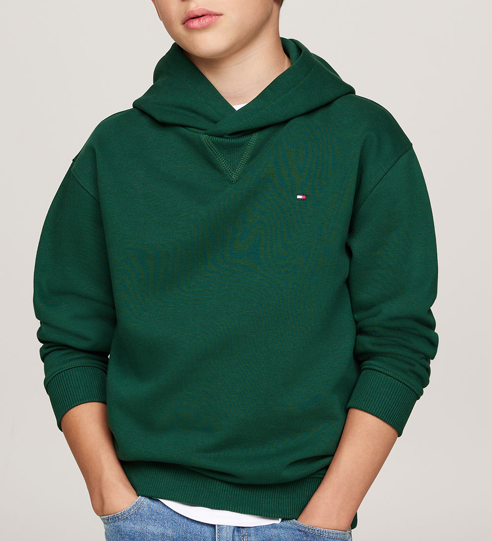 Tommy Hilfiger Hoodie - U Timeless - Ornamental Green