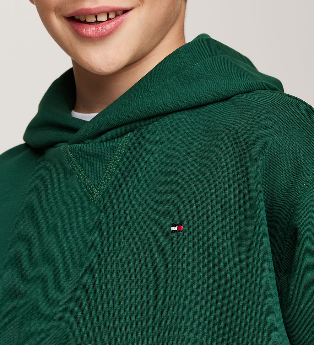 Tommy Hilfiger Hoodie - U Timeless - Ornamental Green