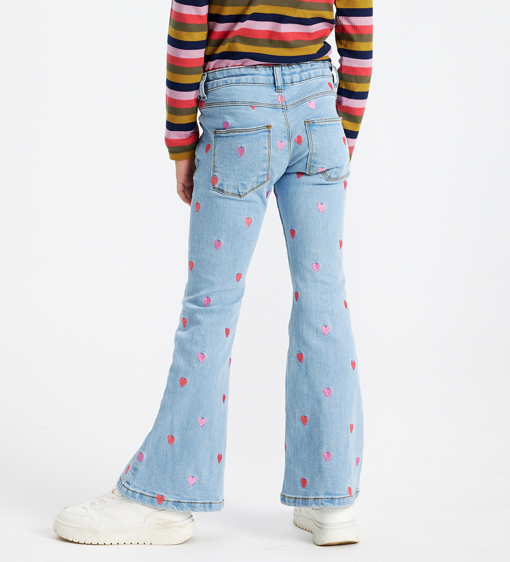 The New Jeans - TnLaflared - Light Blue Gallaefni