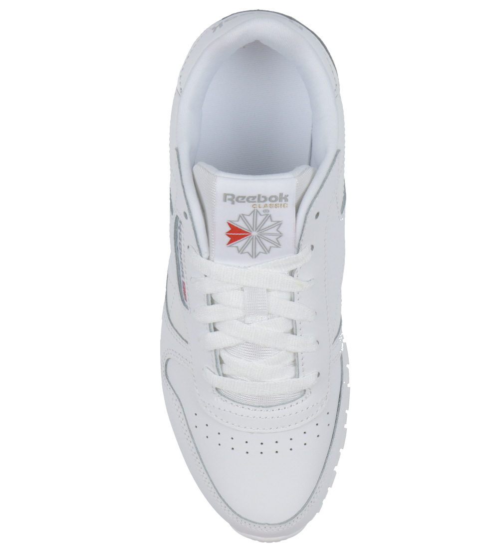 Reebok Schuhe - CL LTHR - Laufen - Weiß/Grau
