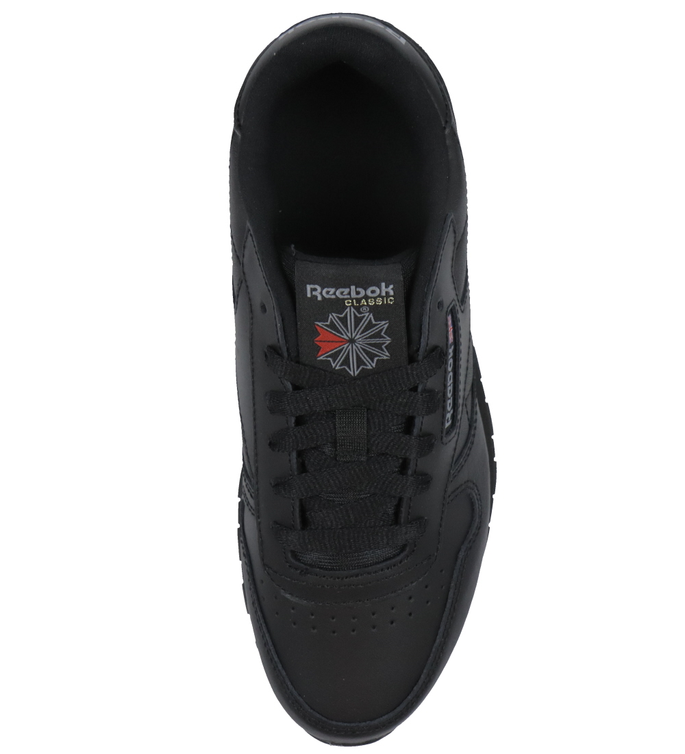 Reebok Shoe - CL LTHR - Running - Black
