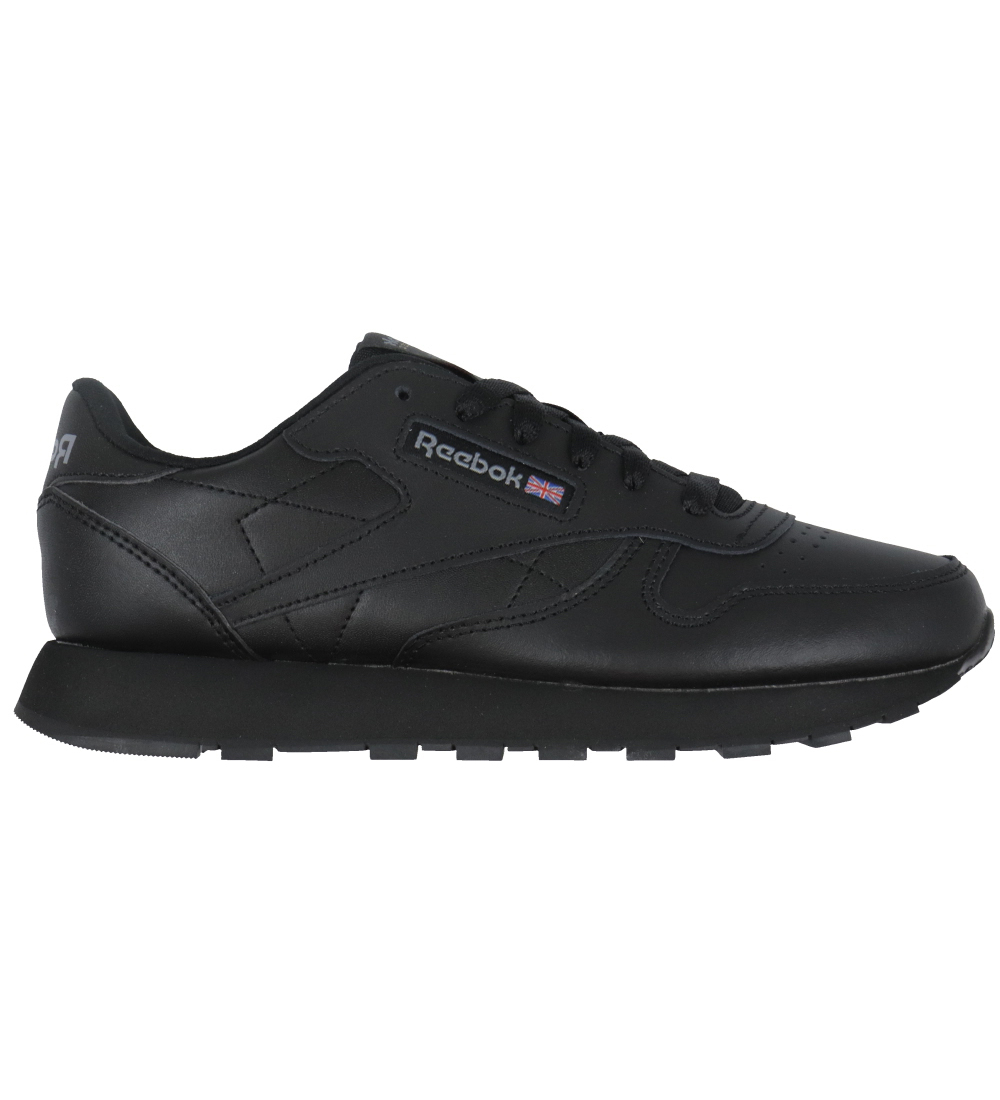 Reebok Shoe - CL LTHR - Running - Black