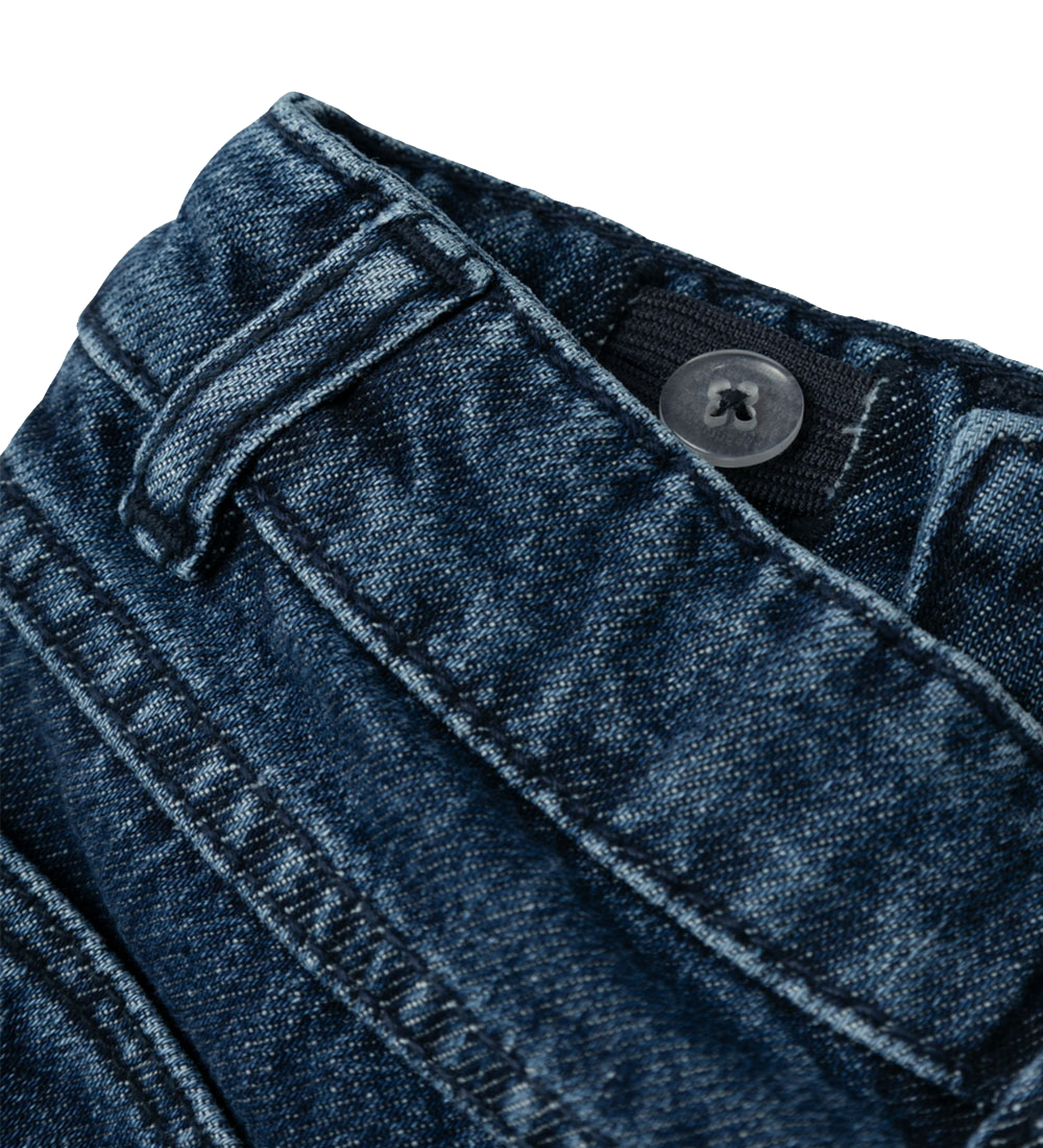 Name It Jeans - Noos - NmfBella - Dark Blue Denim w. Hearts