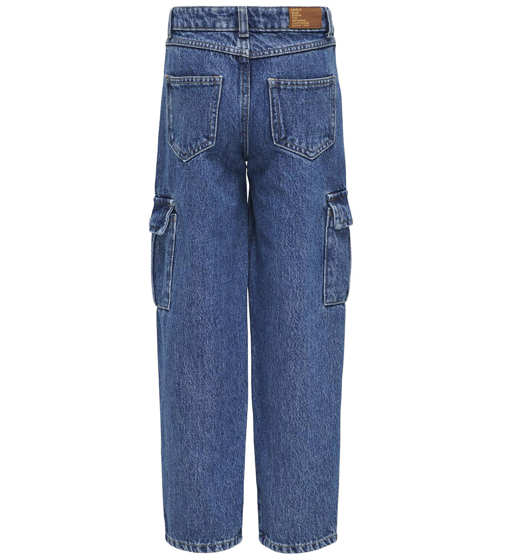 Jeans Kids Only - Cargaison - KogHarmony - Medium+ Blue Denim