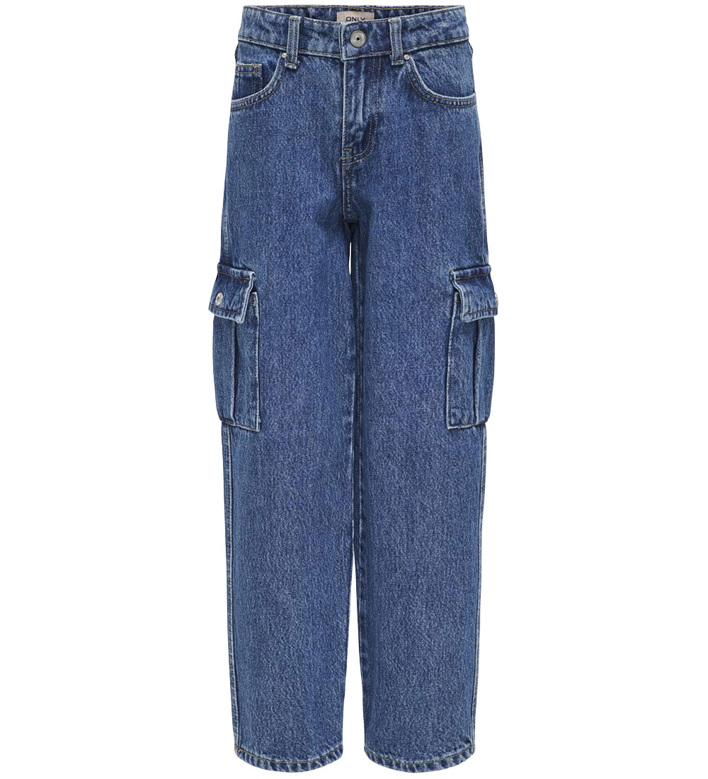 Jeans Kids Only - Cargaison - KogHarmony - Medium+ Blue Denim