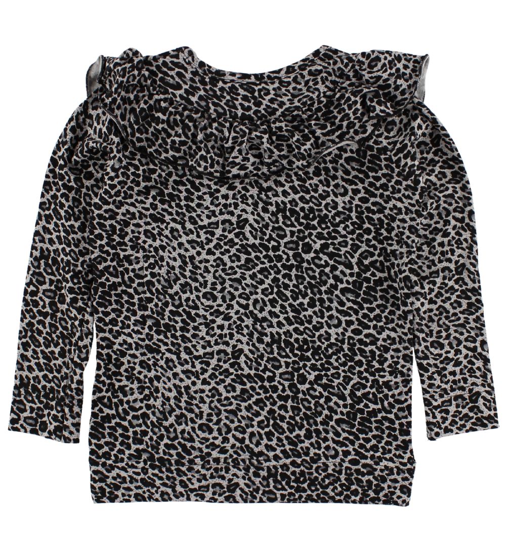 MarMar Pullover - Leo Tessie - Grauer Leopard m. Rschen