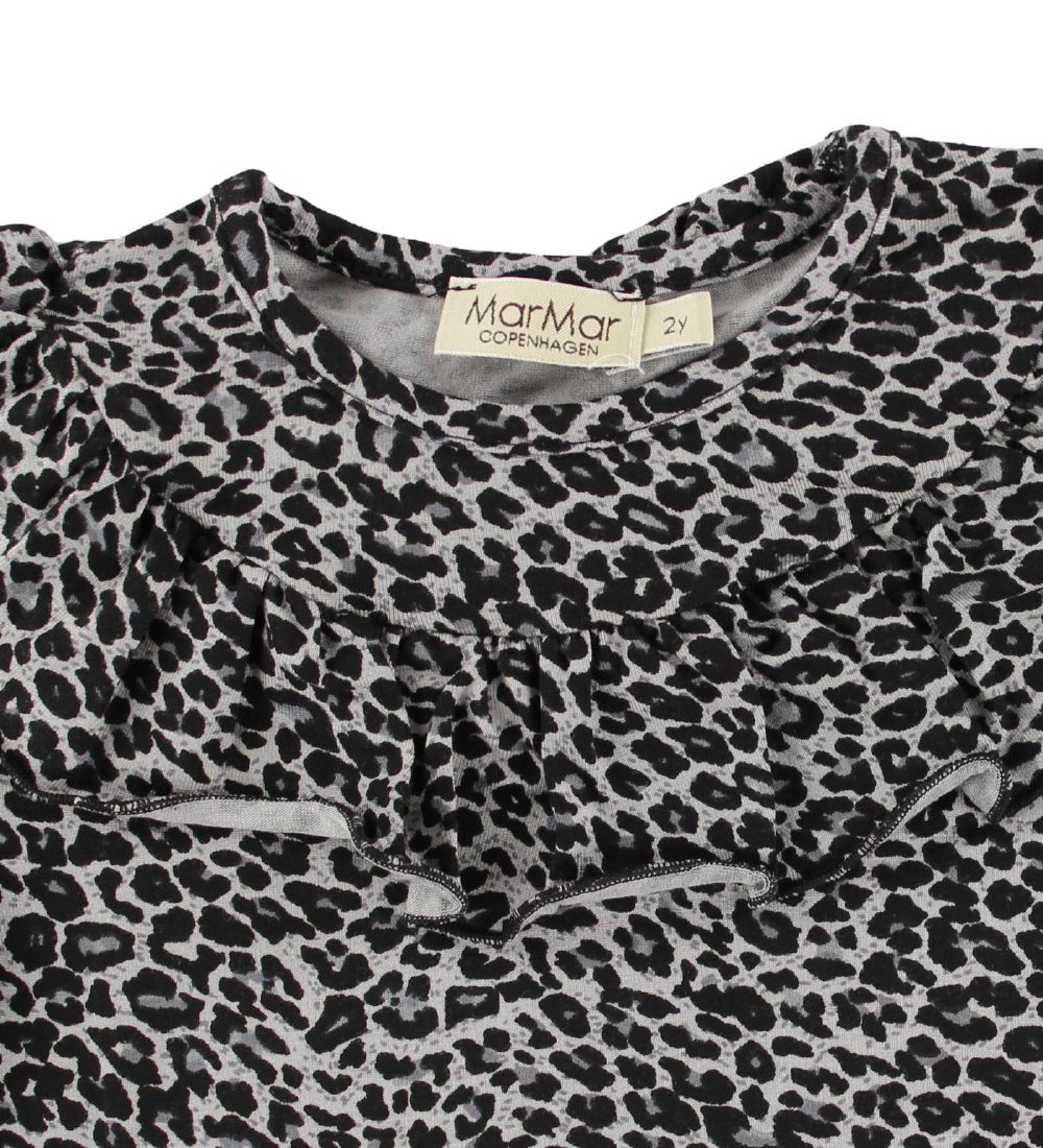 MarMar Pullover - Leo Tessie - Grauer Leopard m. Rschen