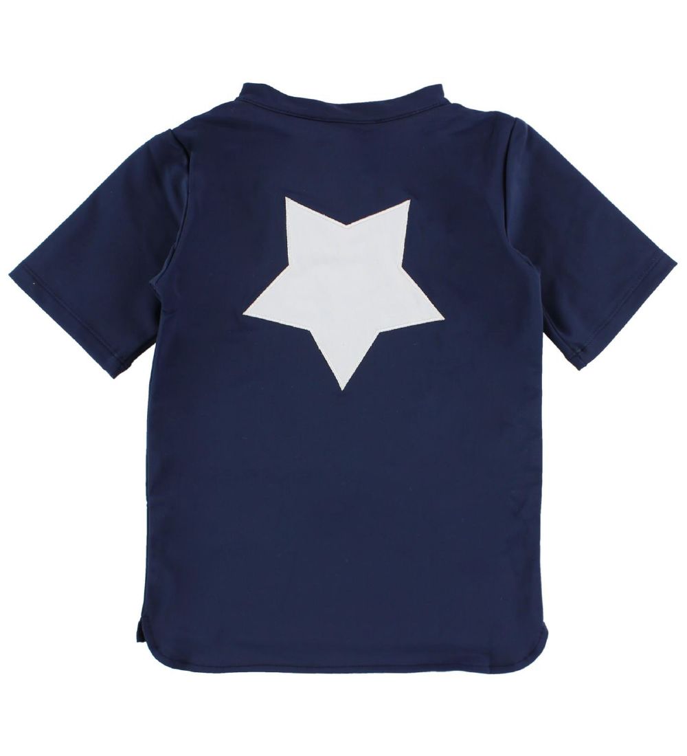 Petit Crabe Zwemtop - UV50+ - Navy m. Ster