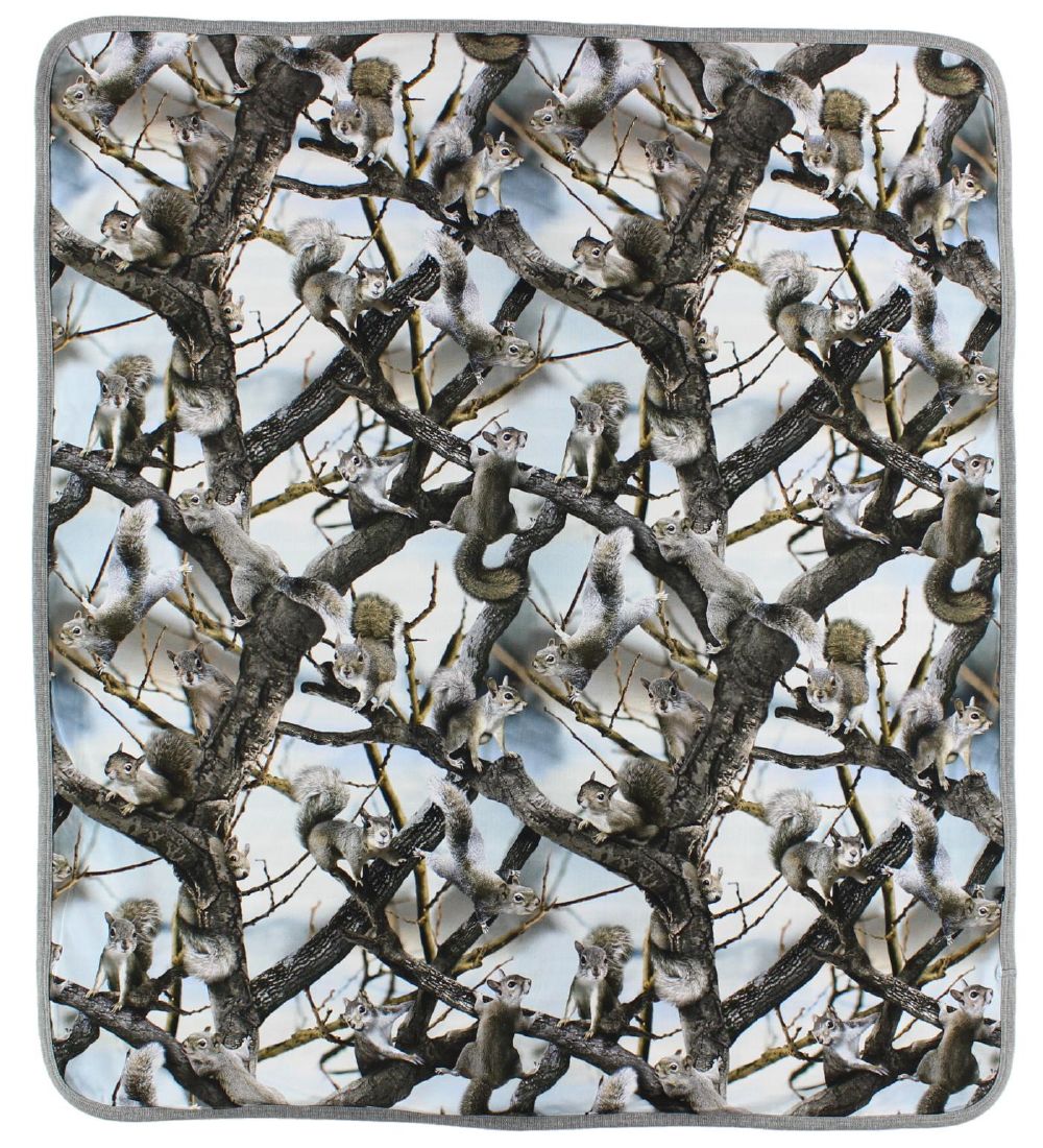 Molo Blanket - 80x75 - Niles - Squirrels