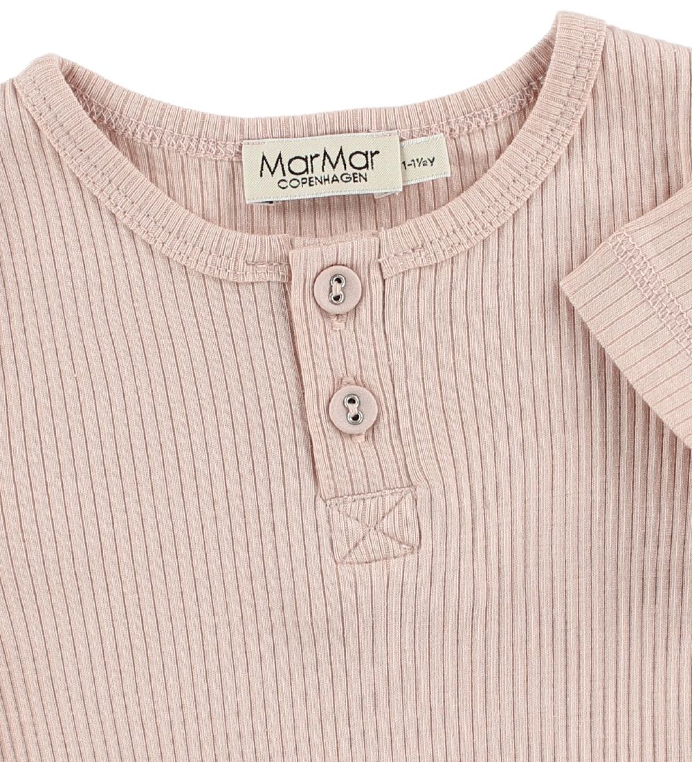 MarMar Bodysuit S/S - Rib - Rose