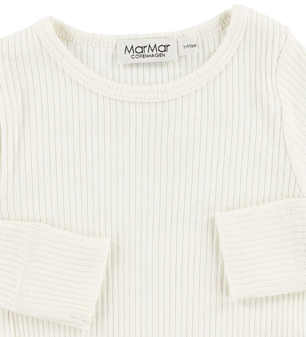 MarMar Long Sleeve Top - Rib - Off-White