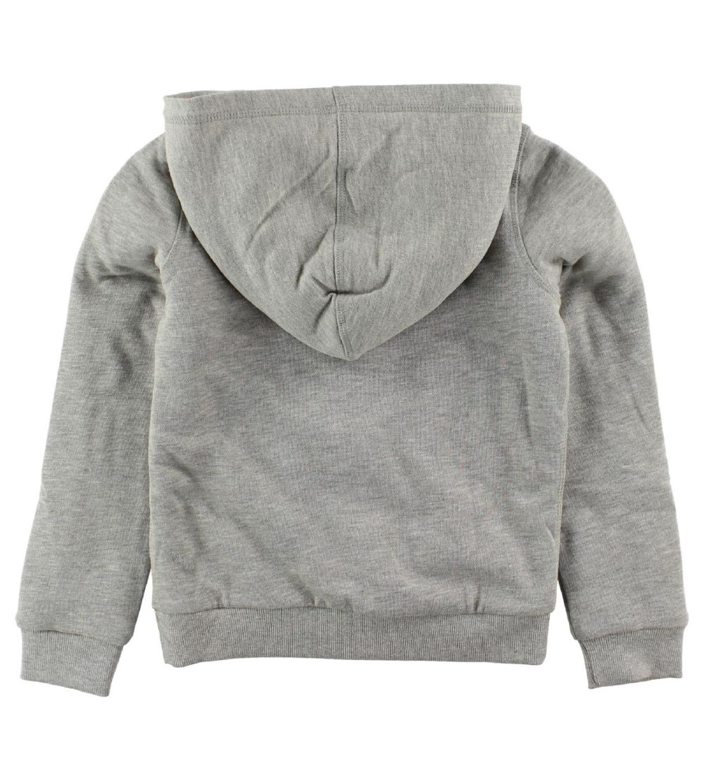 Roxy Zip Thru Hoodie - Memorize - Grey Melange w. Logo