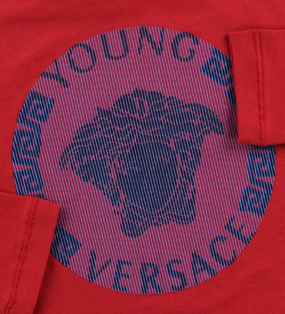 Young Versace Blouse - Red w. Logo