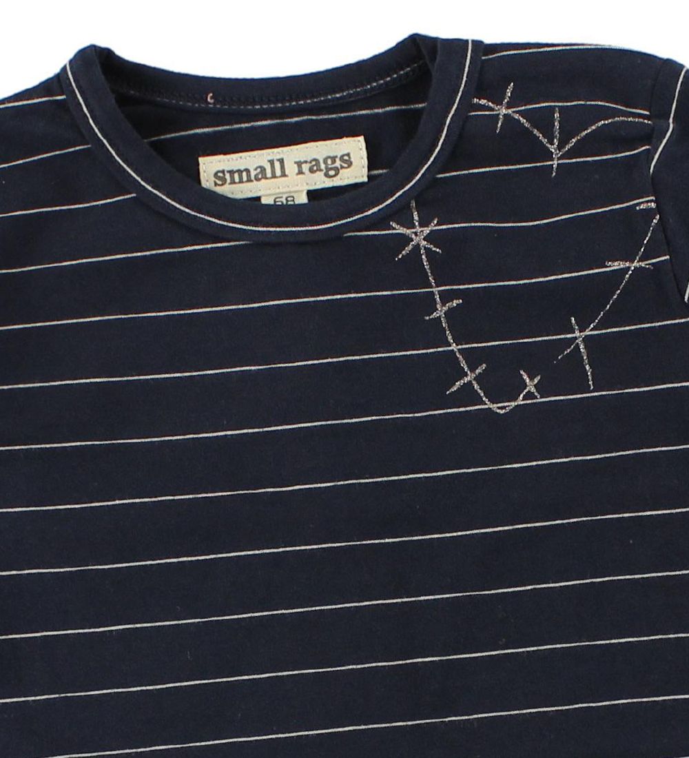 Small Rags Blouse - Navy Striped