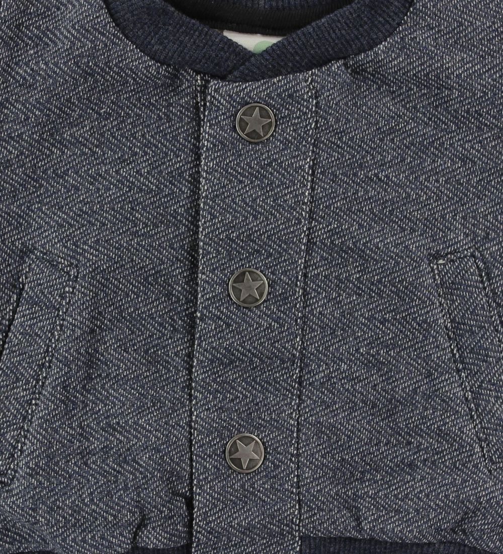 En Fant Cardigan - Navy Melange