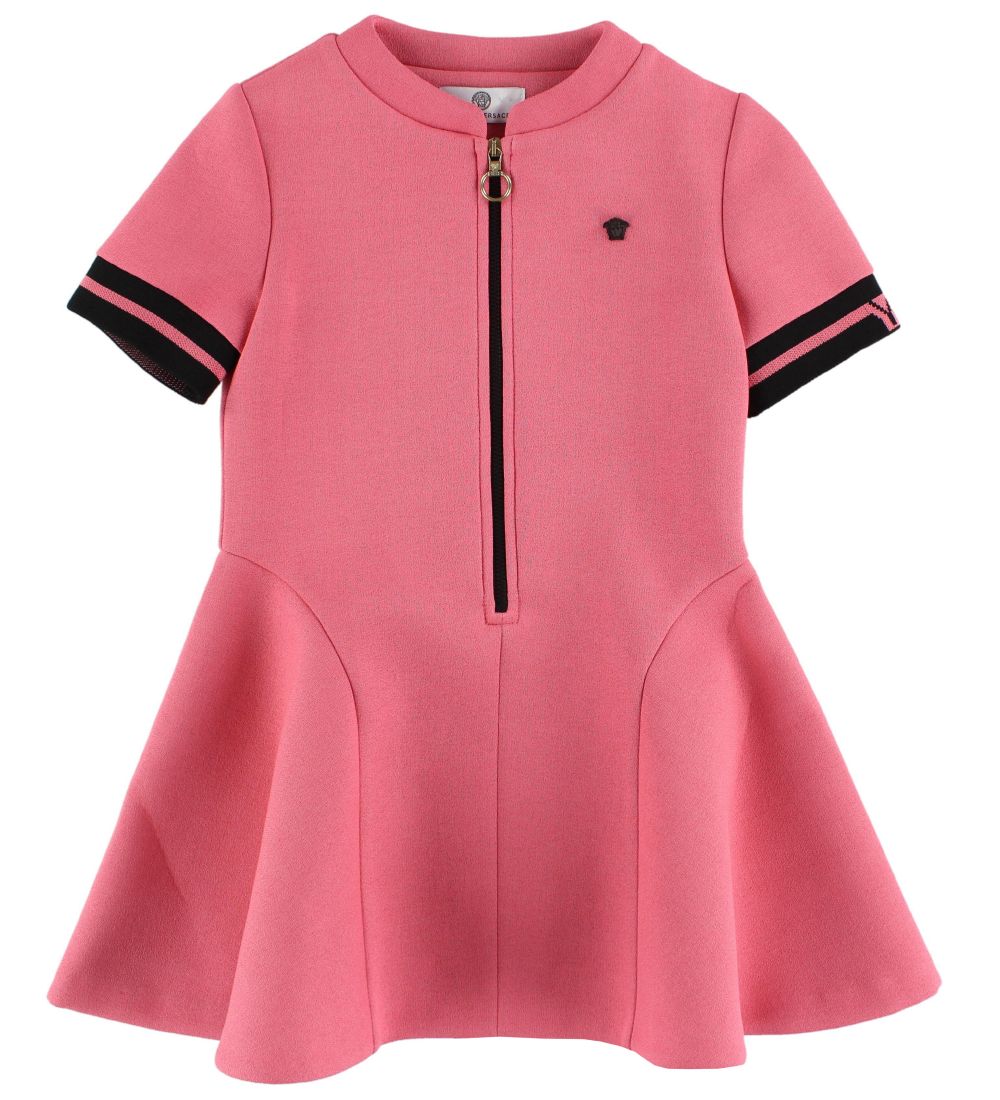 Young Versace Dress - Coral/Black