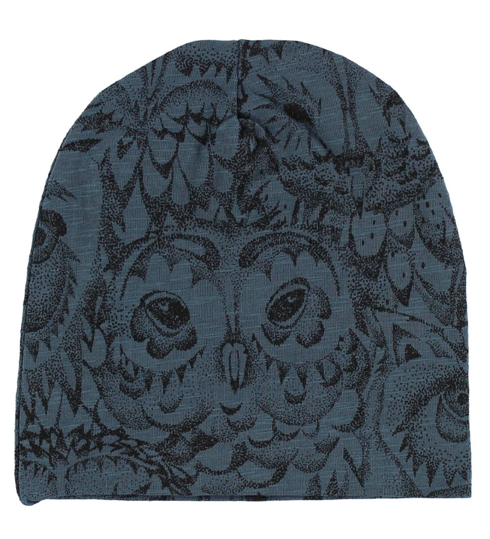 Soft Gallery Beanie - Beanie - Petrol w. Owls