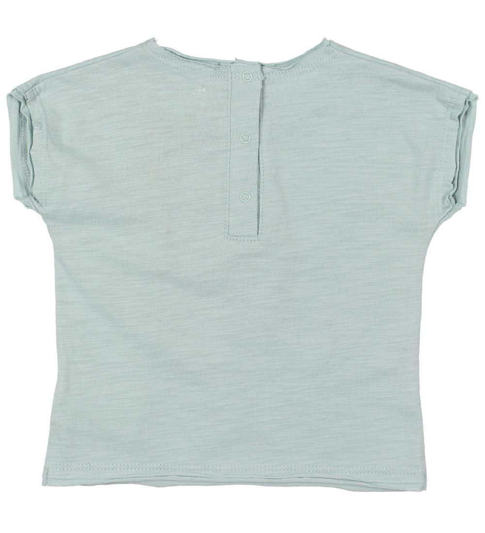 Small Rags T-shirt - Light Blue w. Glitter