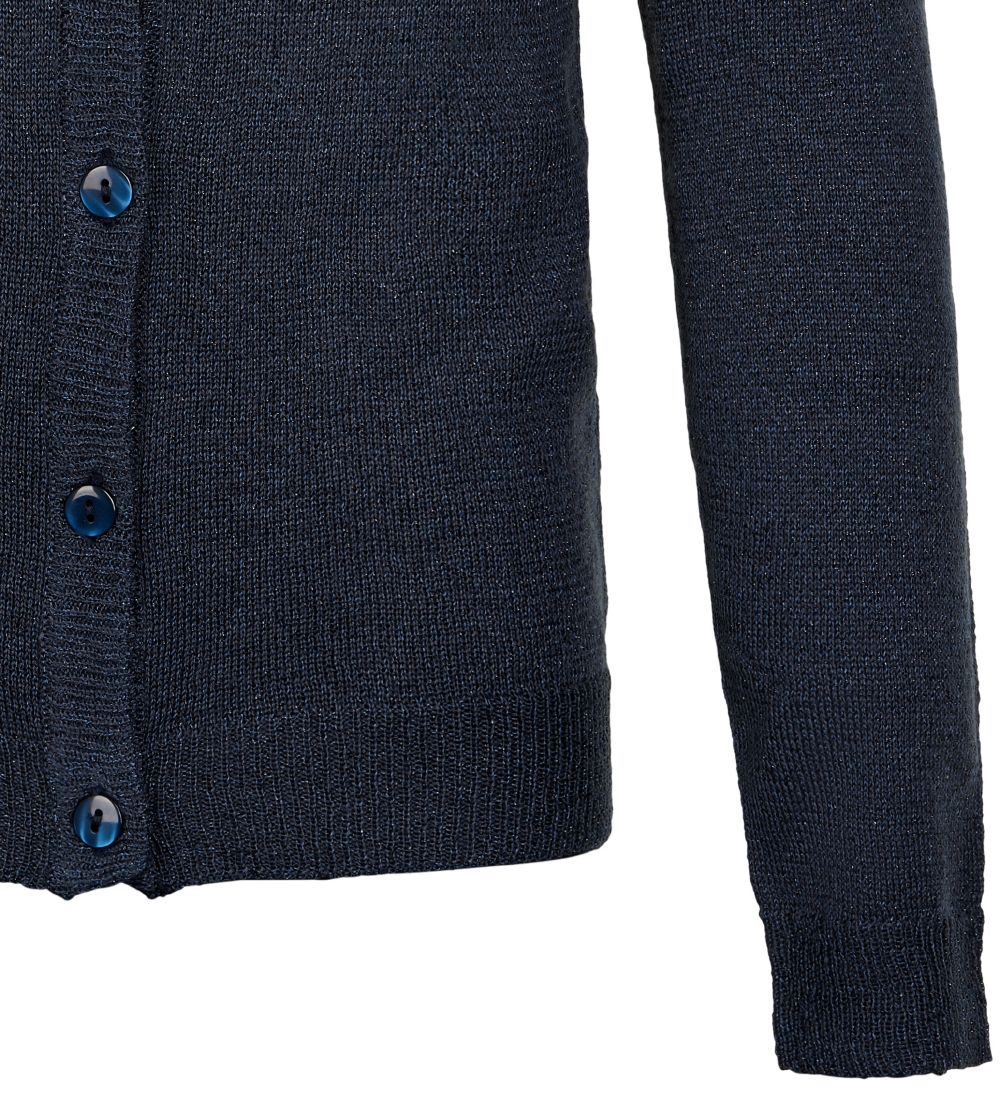 The New Cardigan - Strick - Aya - Navy Glitter