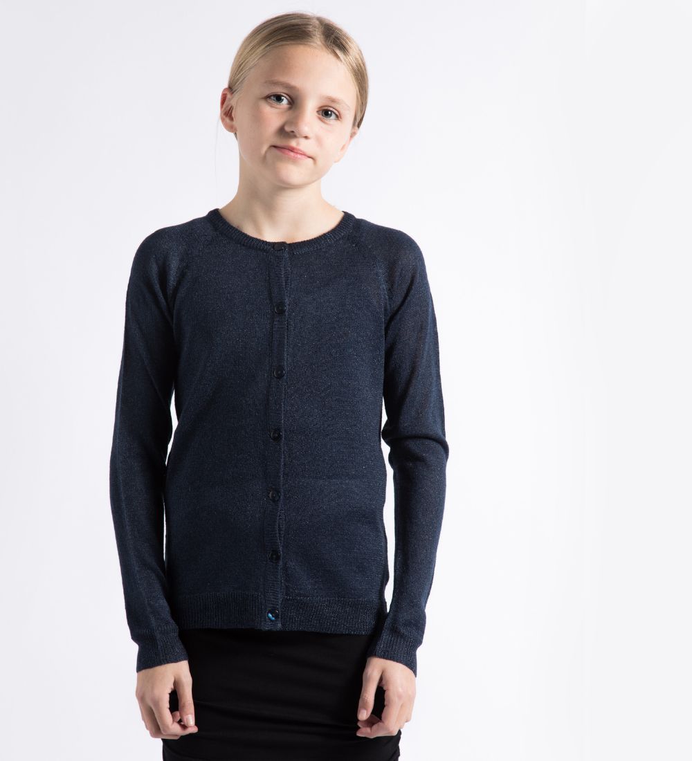 The New Cardigan - Strick - Aya - Navy Glitter