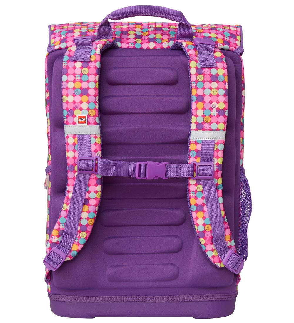 LEGO School Backpack w. Gym Bag - LWOptimo - Friends - Confetti