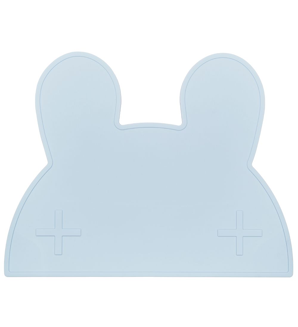 We Might Be Tiny Placemat - Rabbit - Silicone - Light Blue