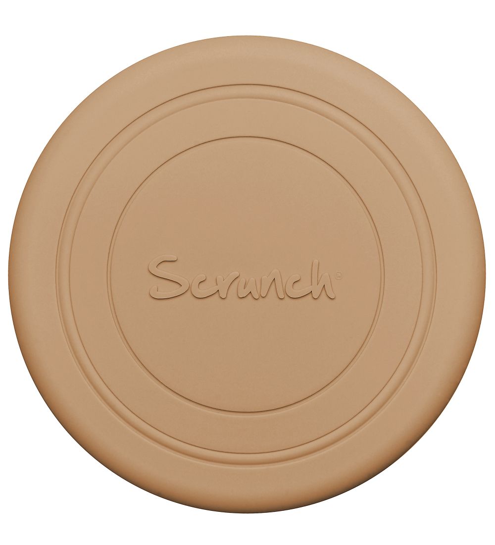 Scrunch Frisbee - Silicone - D18 cm - Brown