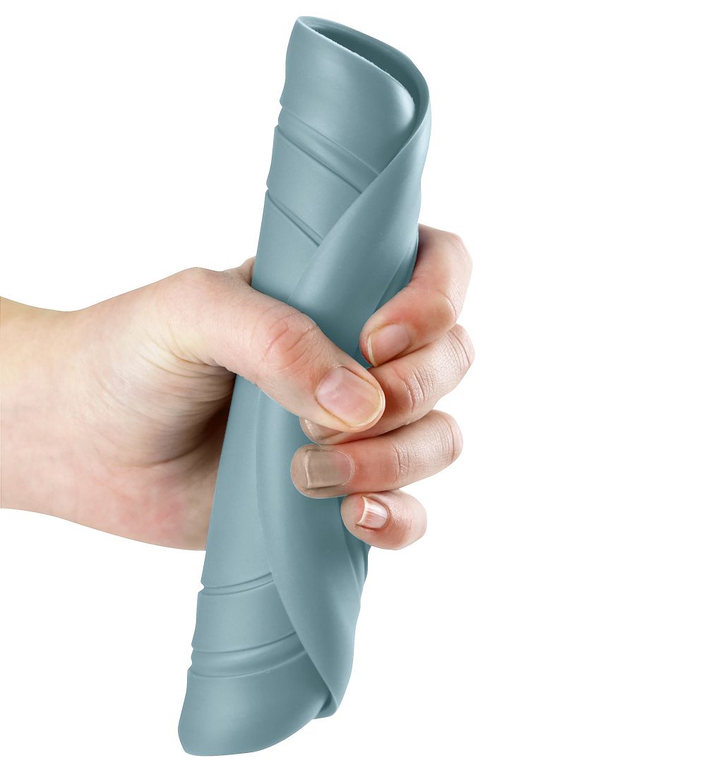 Scrunch Frisbí - Sílikon - Ø18 cm - Ljósblár