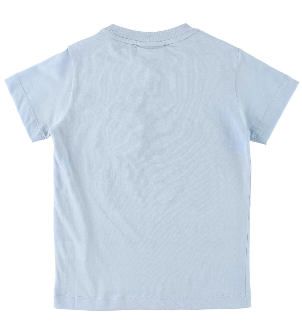 Fendi Kids T-shirt - Light Blue w. Fendirumi