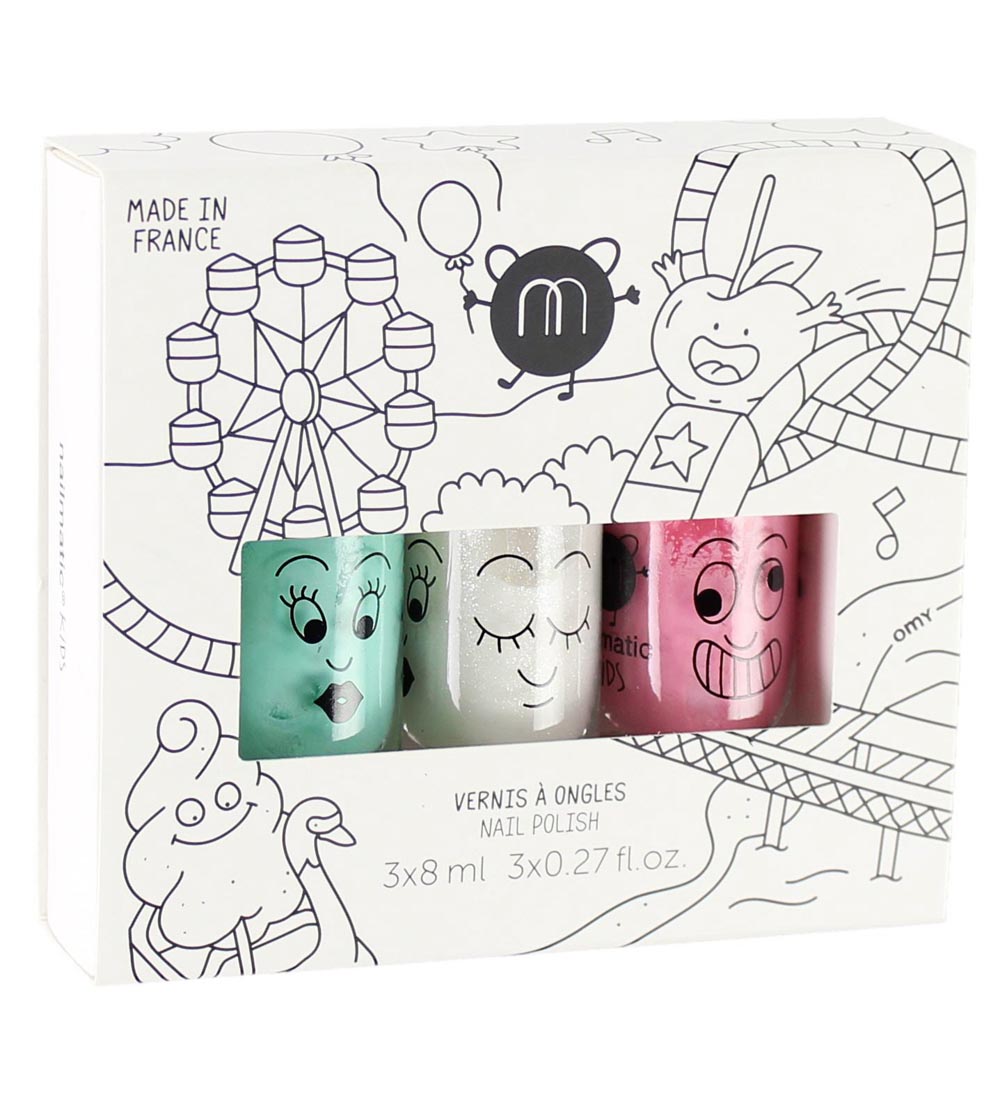 Nailmatic Nagellack - 3er-Pack - Fun Fair