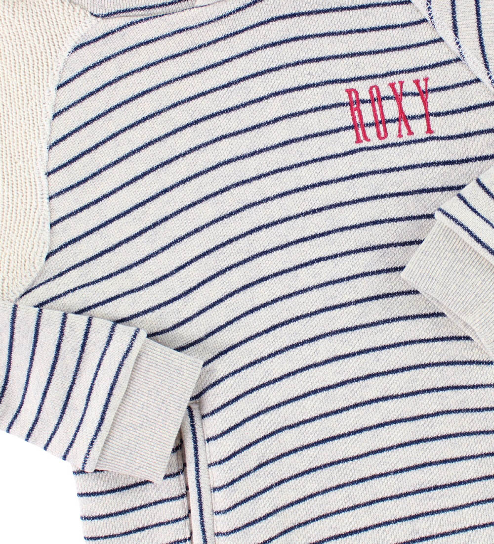 Roxy Hoodie - Spark In You - Navy/Ivory Striped