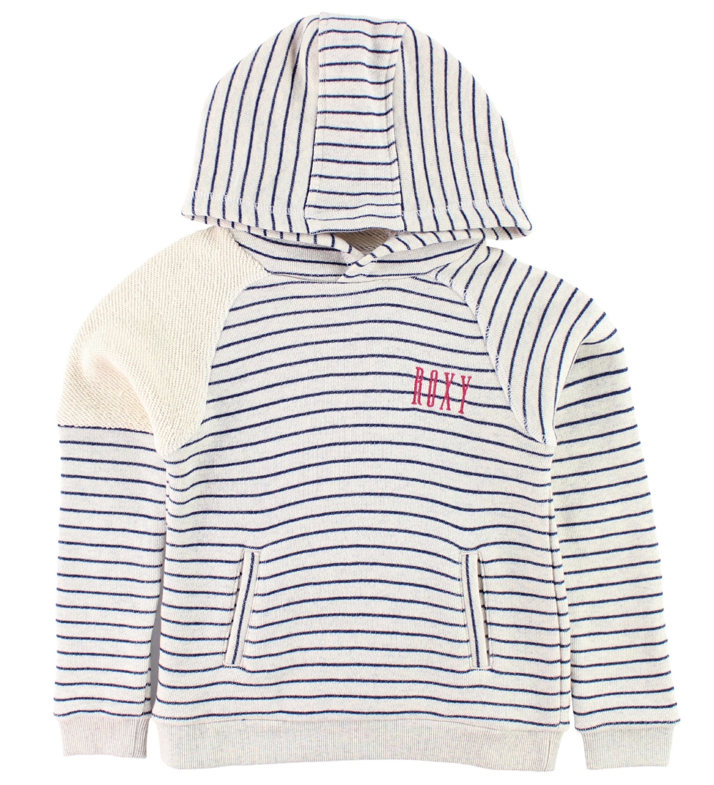 Roxy Hoodie - Spark In You - Navy/Ivory Striped