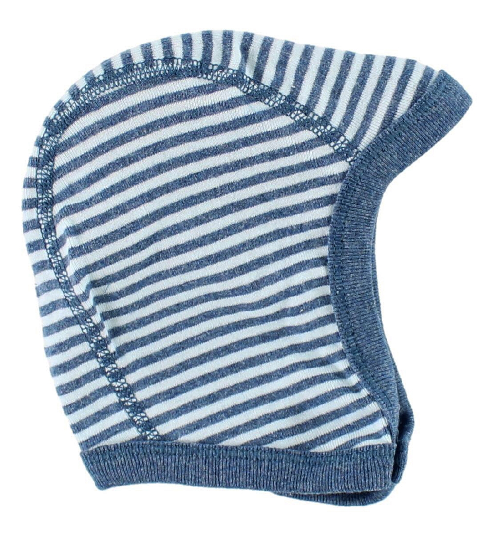 Joha Baby Hat - Light Blue/ Striped